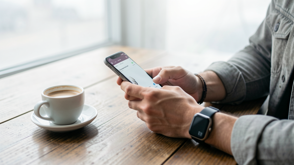 Imagem editorial ilustrando 3 Smartwatches Android que Entregam Notificações e Pagamentos sem Frescuras